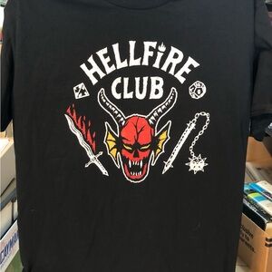 Hellfire Club Netflix Stranger Things T Shirt Size L